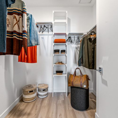 Walk-in closet