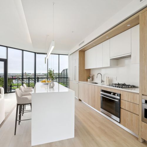 Integrated cabinet appliances create the ultimate sleek finish