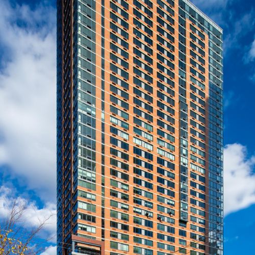 Exterior view of building