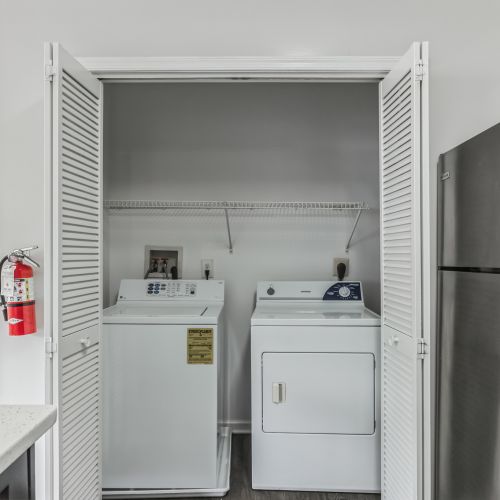 Laundry closet 