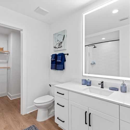 Model Apartment Bathroom