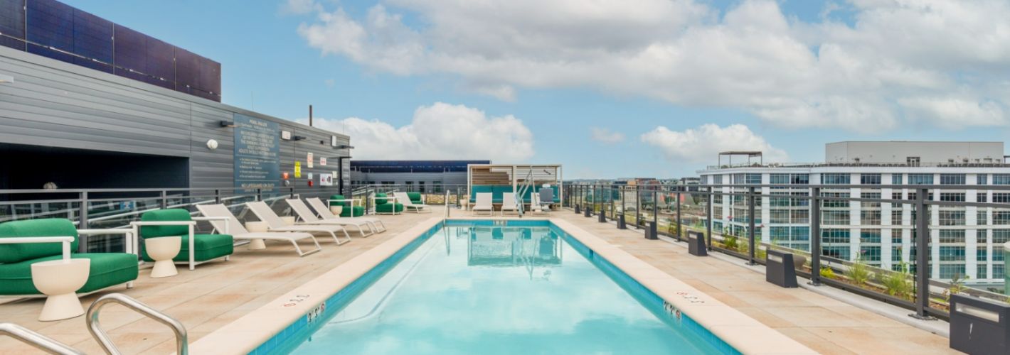 The Westerly : Cool off on a hot city day in the rooftop pool