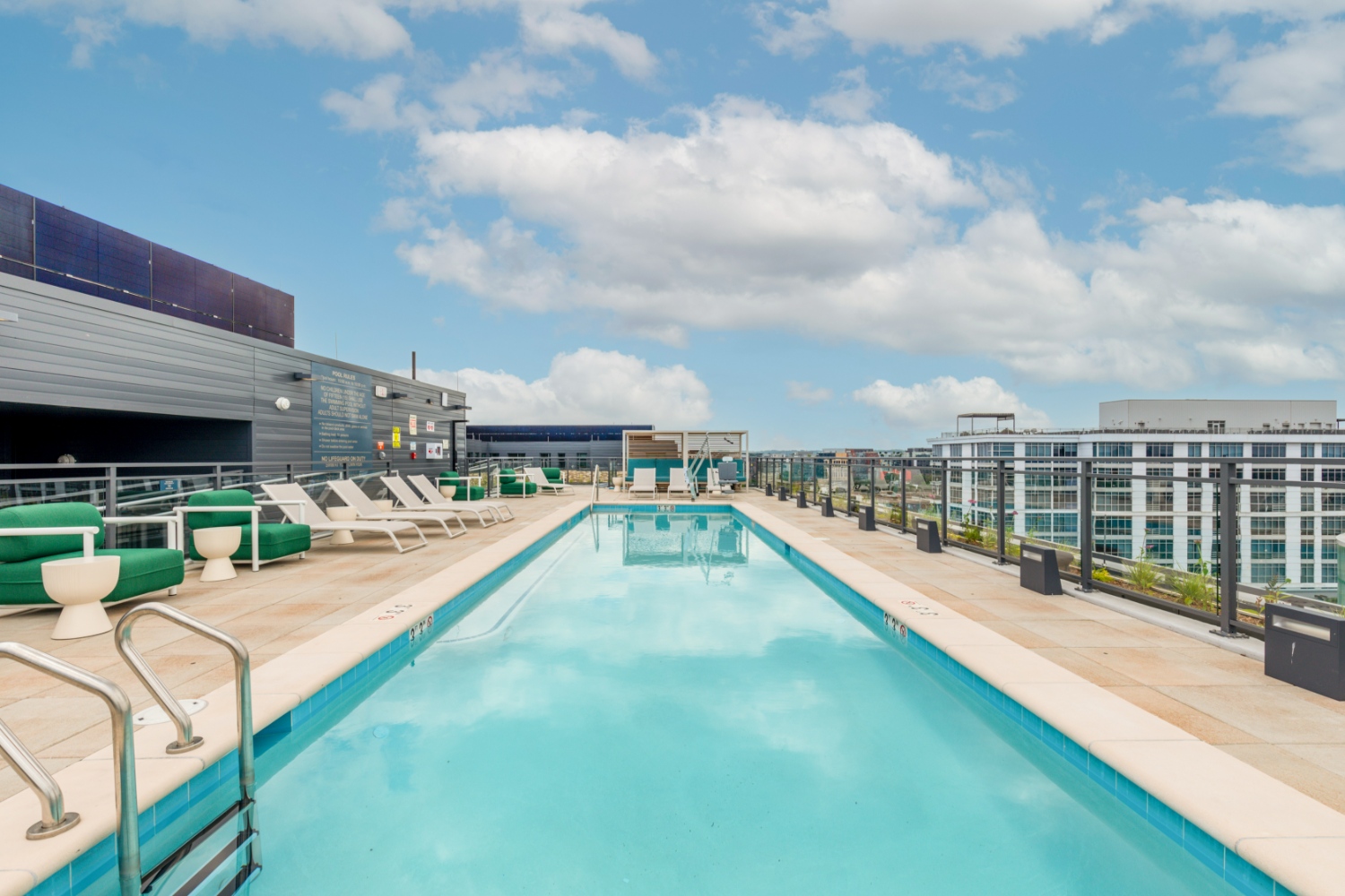 The Westerly : Cool off on a hot city day in the rooftop pool