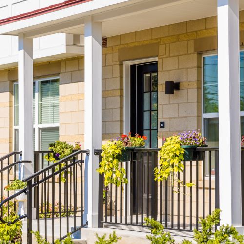 Private residence entrance 	