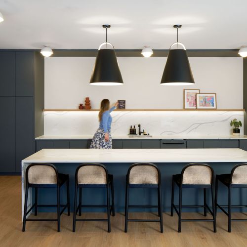 Entertain in the spacious lounge kitchen	