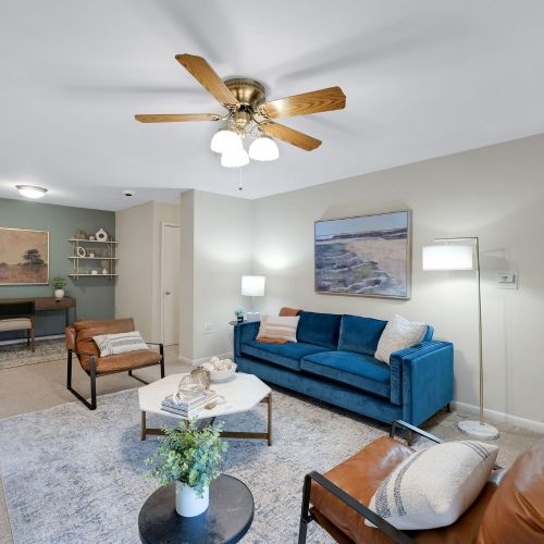 Woodbridge Station living room