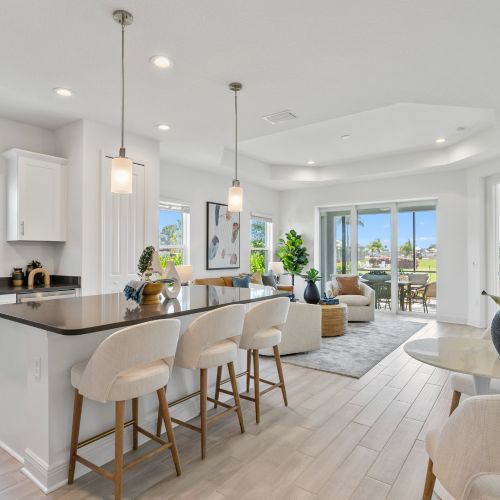 Two-bedroom with den kitchen