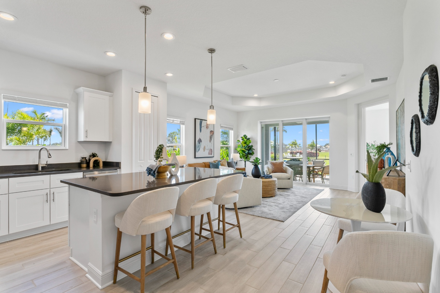 Two-bedroom with den kitchen