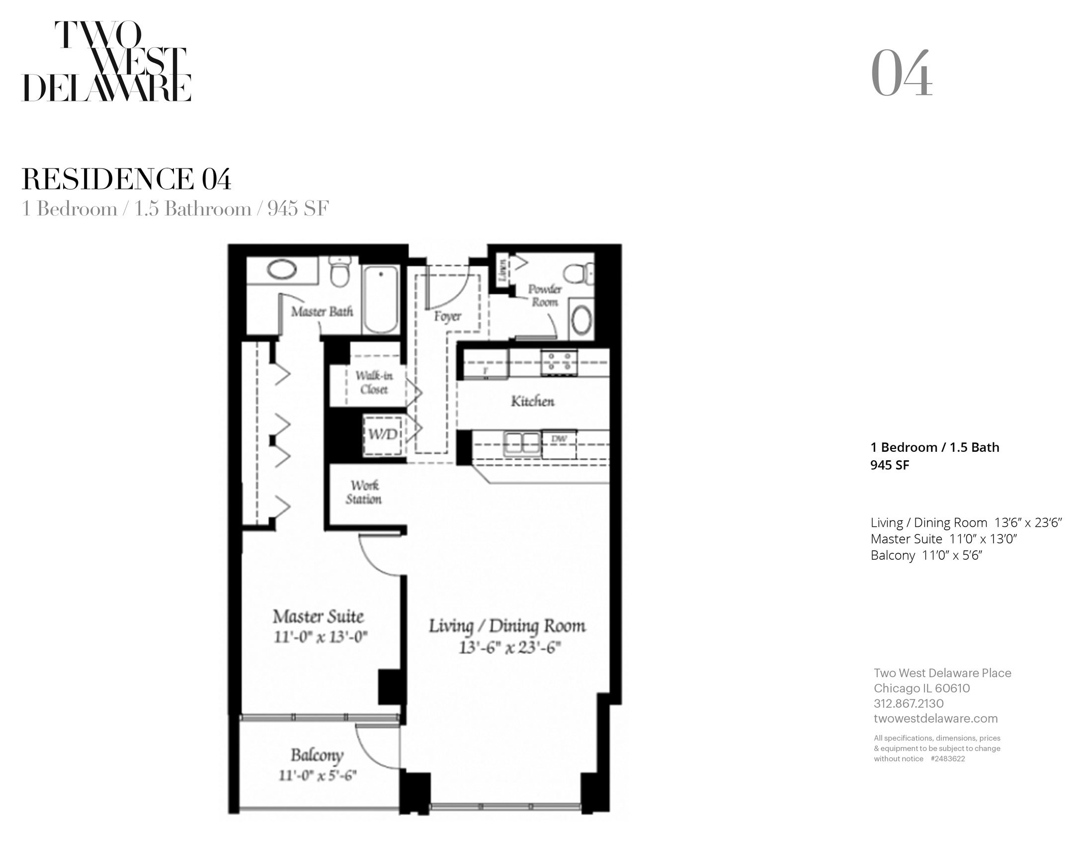 Two West Floor Plans Luxury Apartments in Chicago Metro Bozzuto
