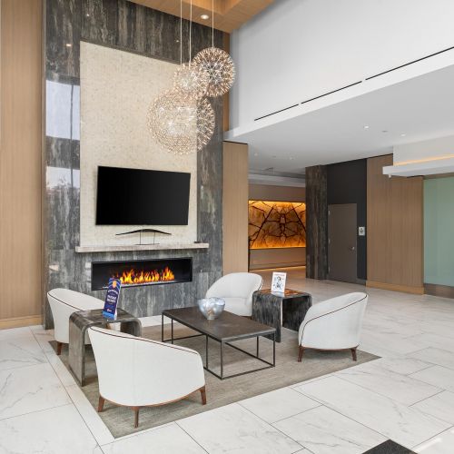 Lobby Fireplace