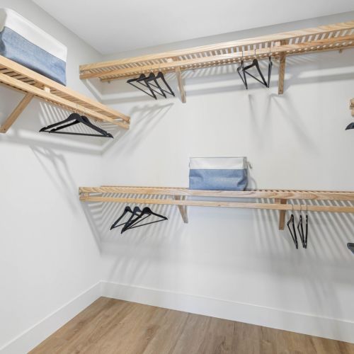 Walk-in closet