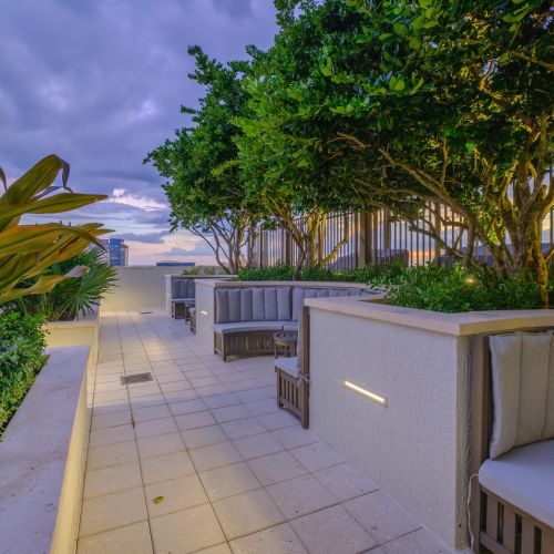 Sky Deck outdoor lounge