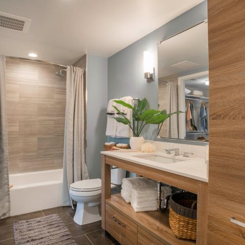 Bathroom with bathtub