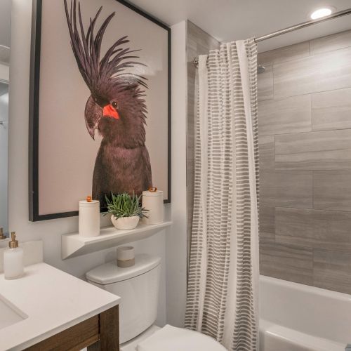 Bathroom with bathtub