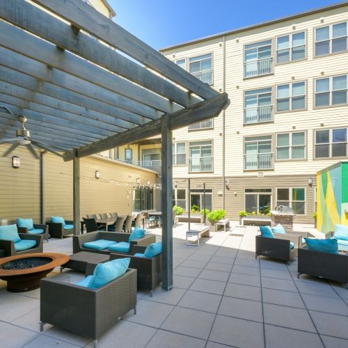Courtyard Fire Pits