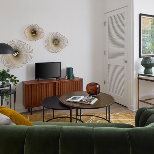 Modernized living space.