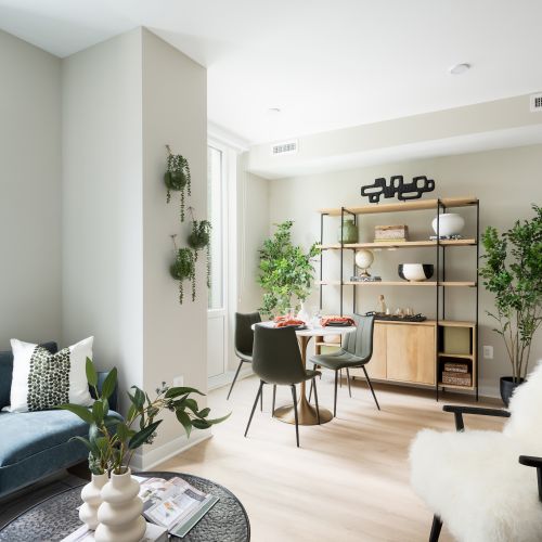 Dining and Living Room	