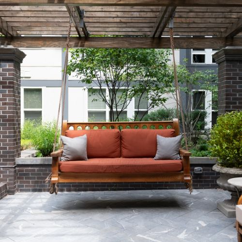 Courtyard Couch Swing