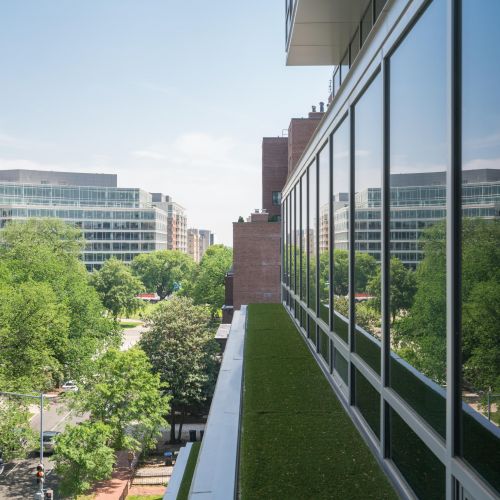 Building exterior showing view of street