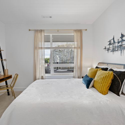 Enjoy large windows that invite natural light