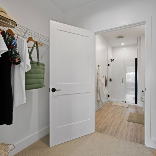 Enjoy expansive closet space in your new home