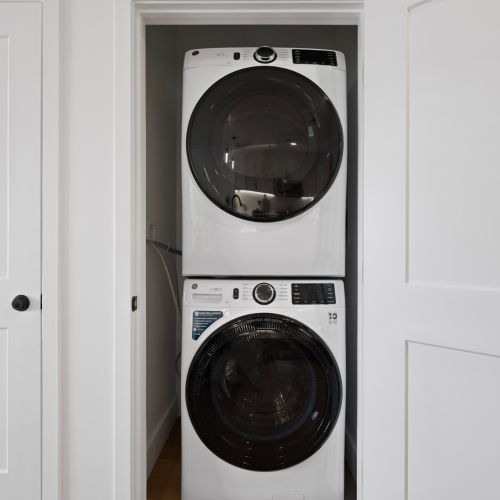 Convenient laundry nook