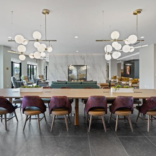 Elegant community hub