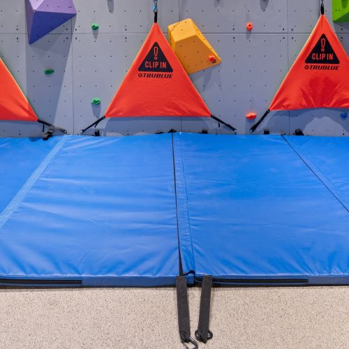 Vibrant Indoor Climbing Wall Adventure