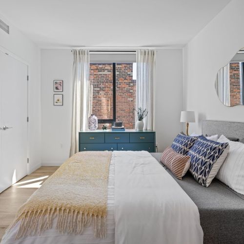 Versatile second room with natural light.