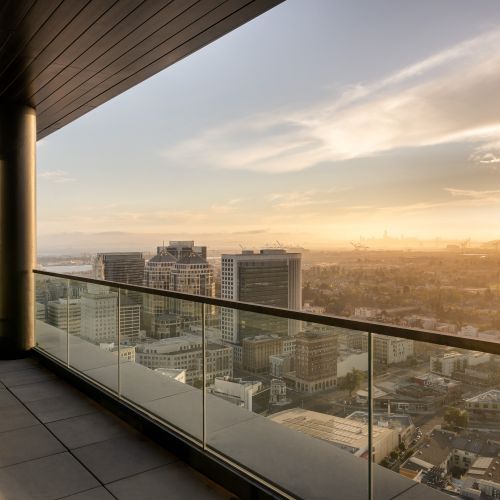 Penthouse lounge deck	