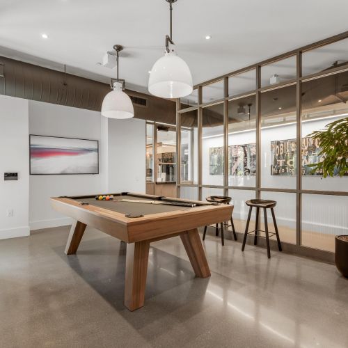 Enjoy a game of pool and unwind in our resident lounge, designed for both fun and relaxation.