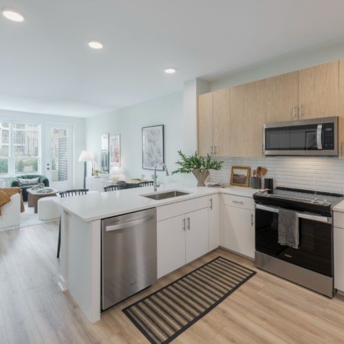 Entrance into apartment