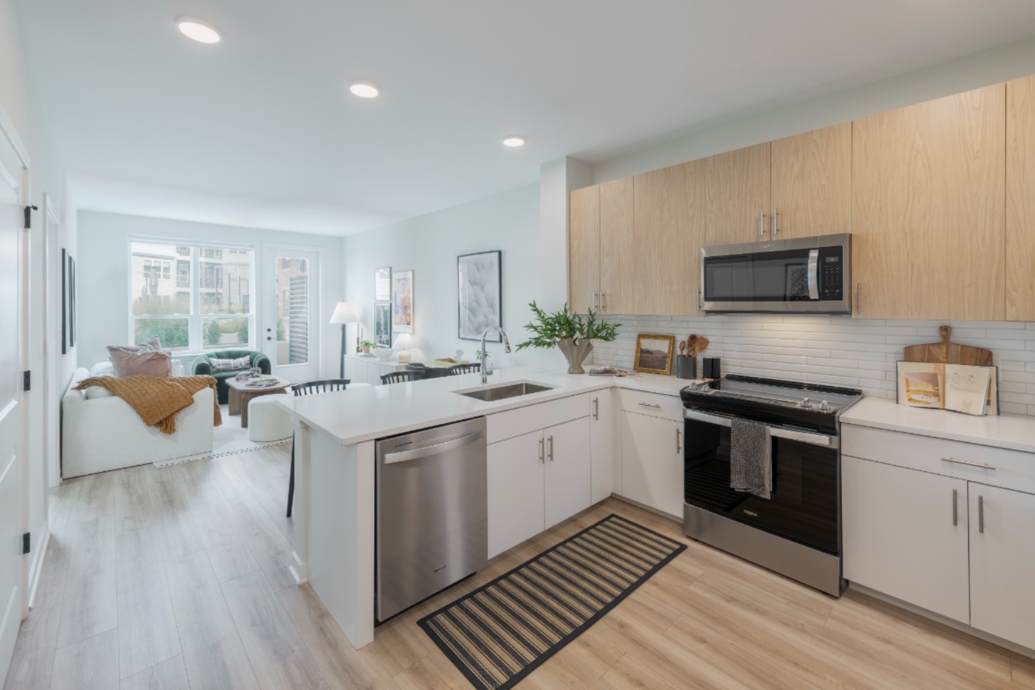 Entrance into apartment