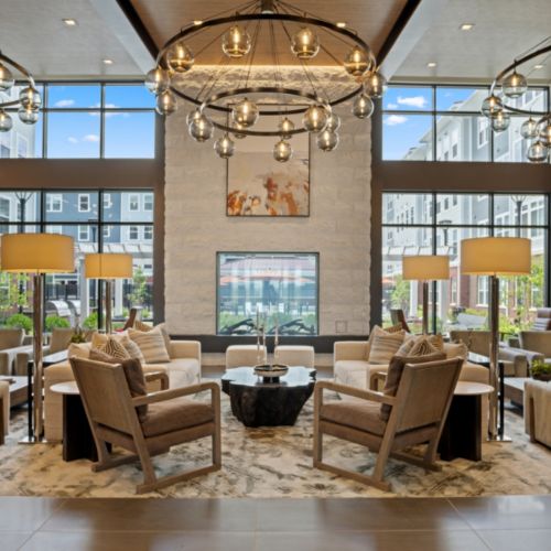 Aspen at Melford Town Center : A well-appointed community room makes entertaining easy