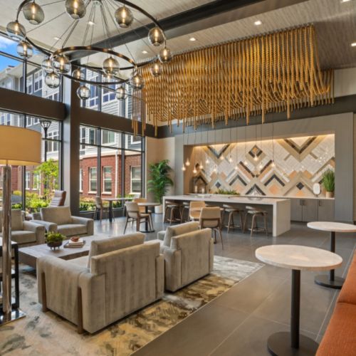 Lounge away in our open community spaces