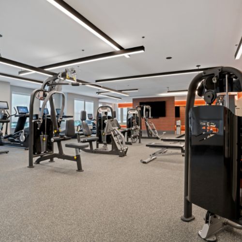 Find your flow in our thoughtfully designed fitness center