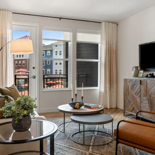 Beautiful vinyl flooring adorns each apartment home