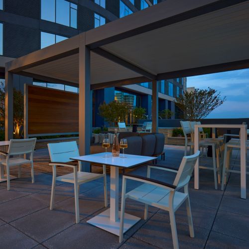 Amenities designed for both solo relaxation and group meet-ups.