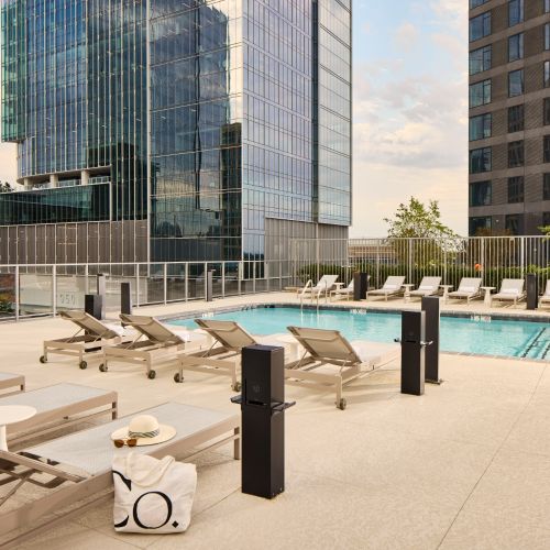 Find inner peace poolside.