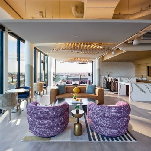 The 202 : Revel in sun soaked rooftop louunge spaces