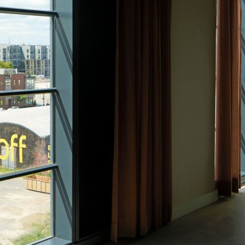 Floor to ceiling windows