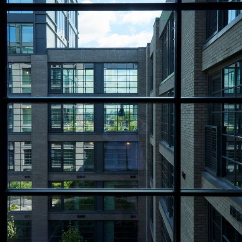 Floor to ceiling windows