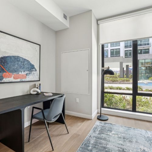 A Productive Office Space With Ample Natural Light	