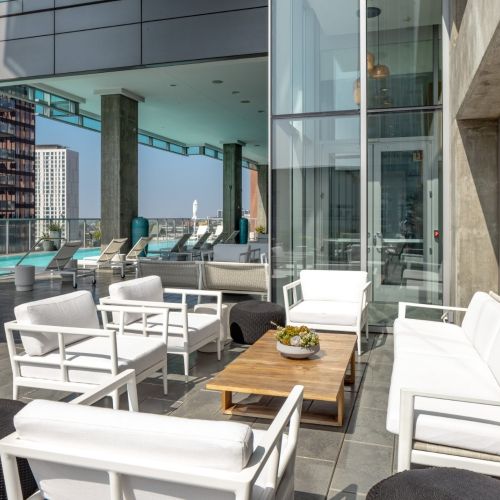 Enjoy the beauty of nature from your seat.