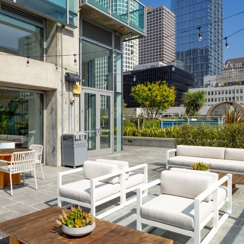 Relax in our beautifully designed outdoor areas.