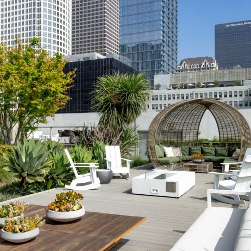 Share stories around the firepit.