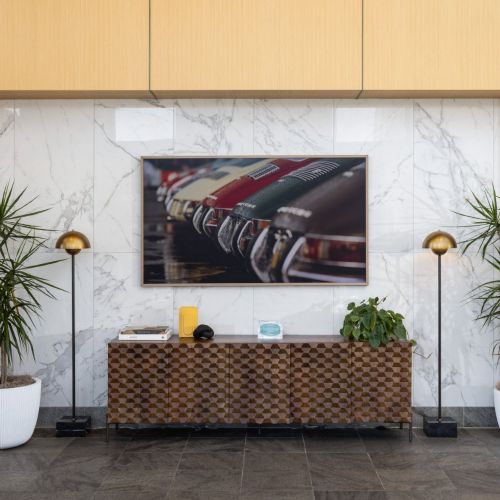 Unwind and enjoy entertainment in the Conservatory.