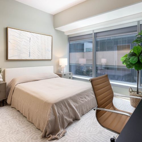 Stylish comfort for winding down.