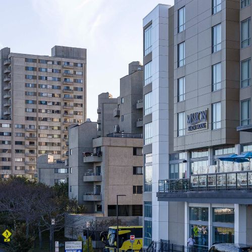 Craft cocktails and hearty meals at Mission Bar & Grill.