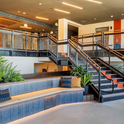 Exciting gameroom with various entertainment options